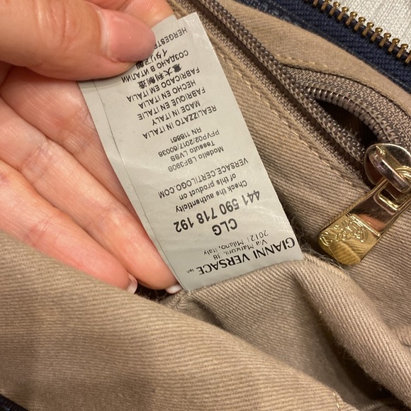 Versace Collection Leather Tote - Picture 11 of 11